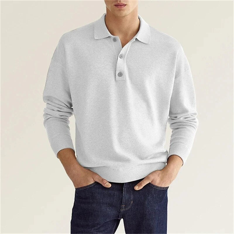 Elias – Poloshirt - lange ermer