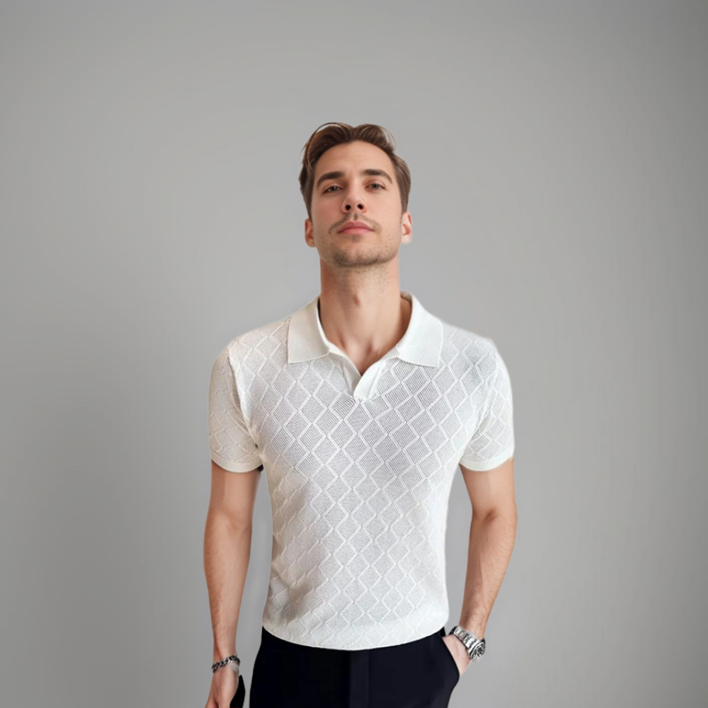 Ennio – Poloskjorte klassisk for herre