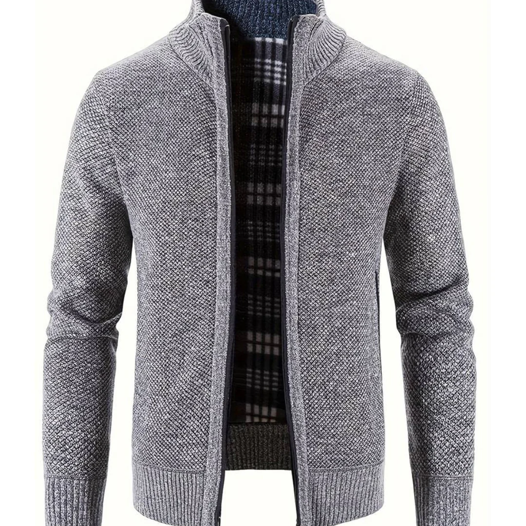 Abel™ vest strikket elegant for herre
