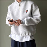 Avslappet™ Sweat med krage med glidelås for herre | sporty og behagelig | perfekt for enhver Jour