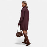 Ancienne Monde – Elegant damekjole i klassisk strikk