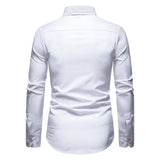 Magnus – Skjorte for herre med paisley-detaljer