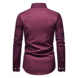 Magnus – Skjorte for herre med paisley-detaljer