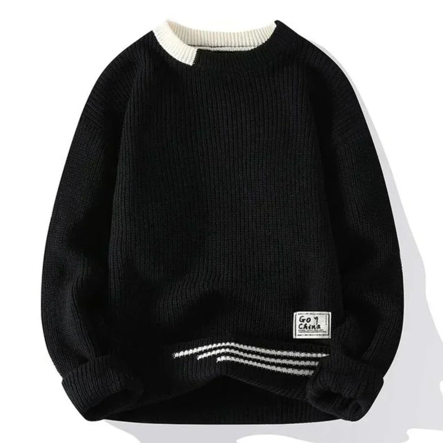 Stefan™ Elegant oversized strikket genser