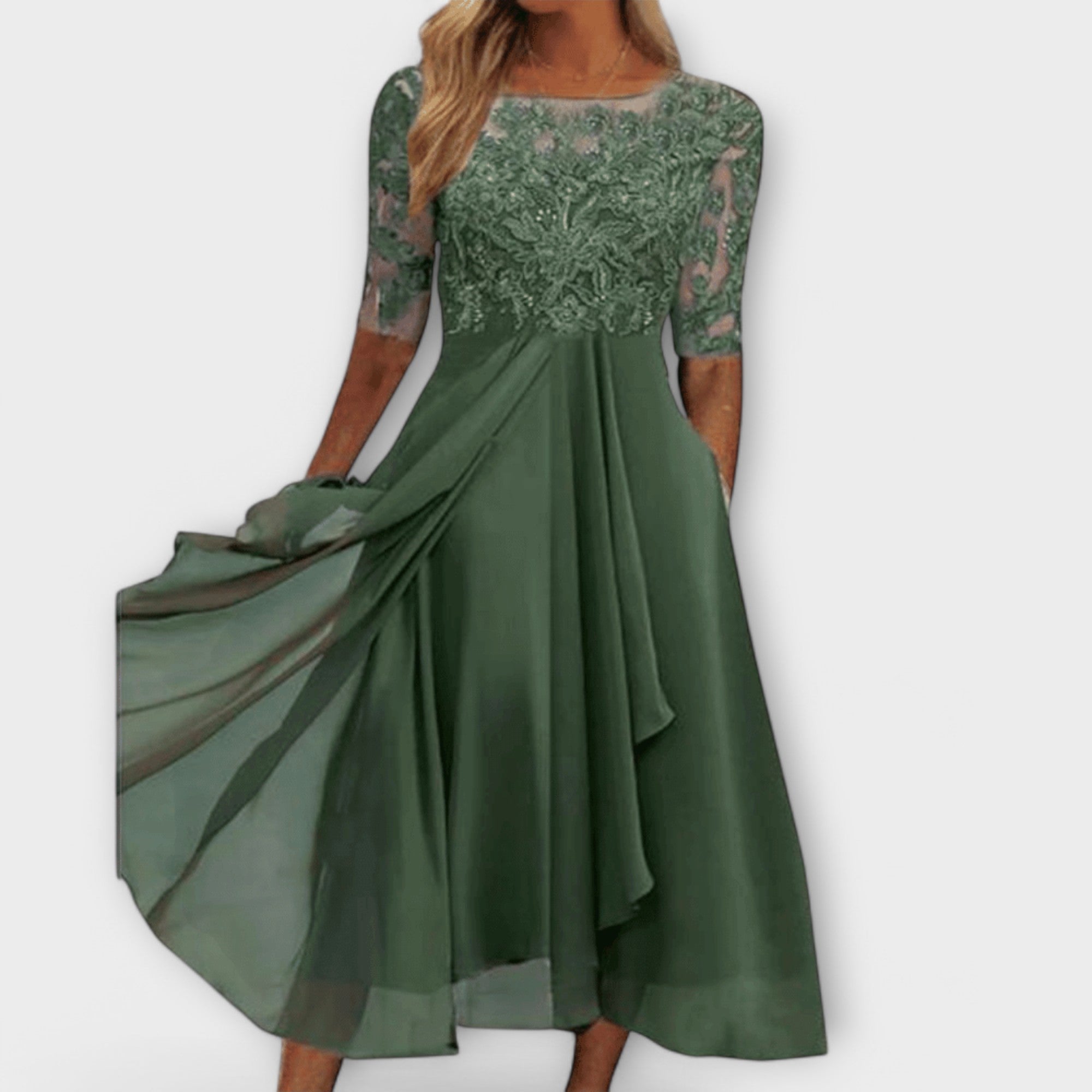 Sara – Elegante kjoler for bryllupsgjester