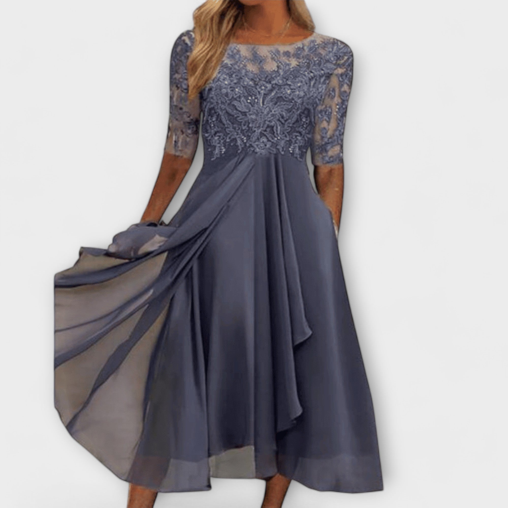 Sara – Elegante kjoler for bryllupsgjester