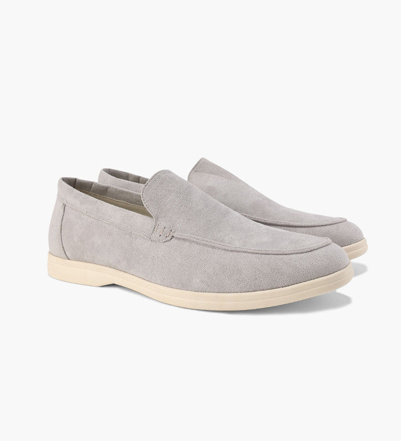 Joseph – Elegante sommermokkasiner i semsket skinn for menn