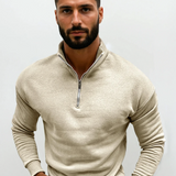 Lorenzo Bianchi – Genser for herre Luxe med glidelås kort og Style tidløs