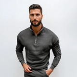 Lorenzo Bianchi – Genser for herre Luxe med glidelås kort og Style tidløs