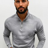 Lorenzo Bianchi – Genser for herre Luxe med glidelås kort og Style tidløs