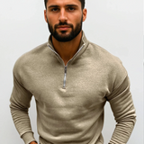 Lorenzo Bianchi – Genser for herre Luxe med glidelås kort og Style tidløs