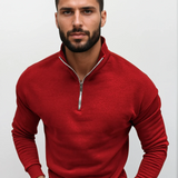 Lorenzo Bianchi – Genser for herre Luxe med glidelås kort og Style tidløs