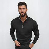 Lorenzo Bianchi – Genser for herre Luxe med glidelås kort og Style tidløs