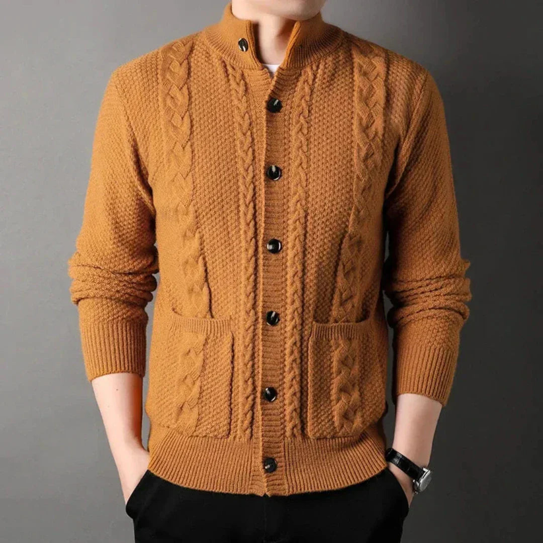 Raf™ Elegant strikket vest for menn