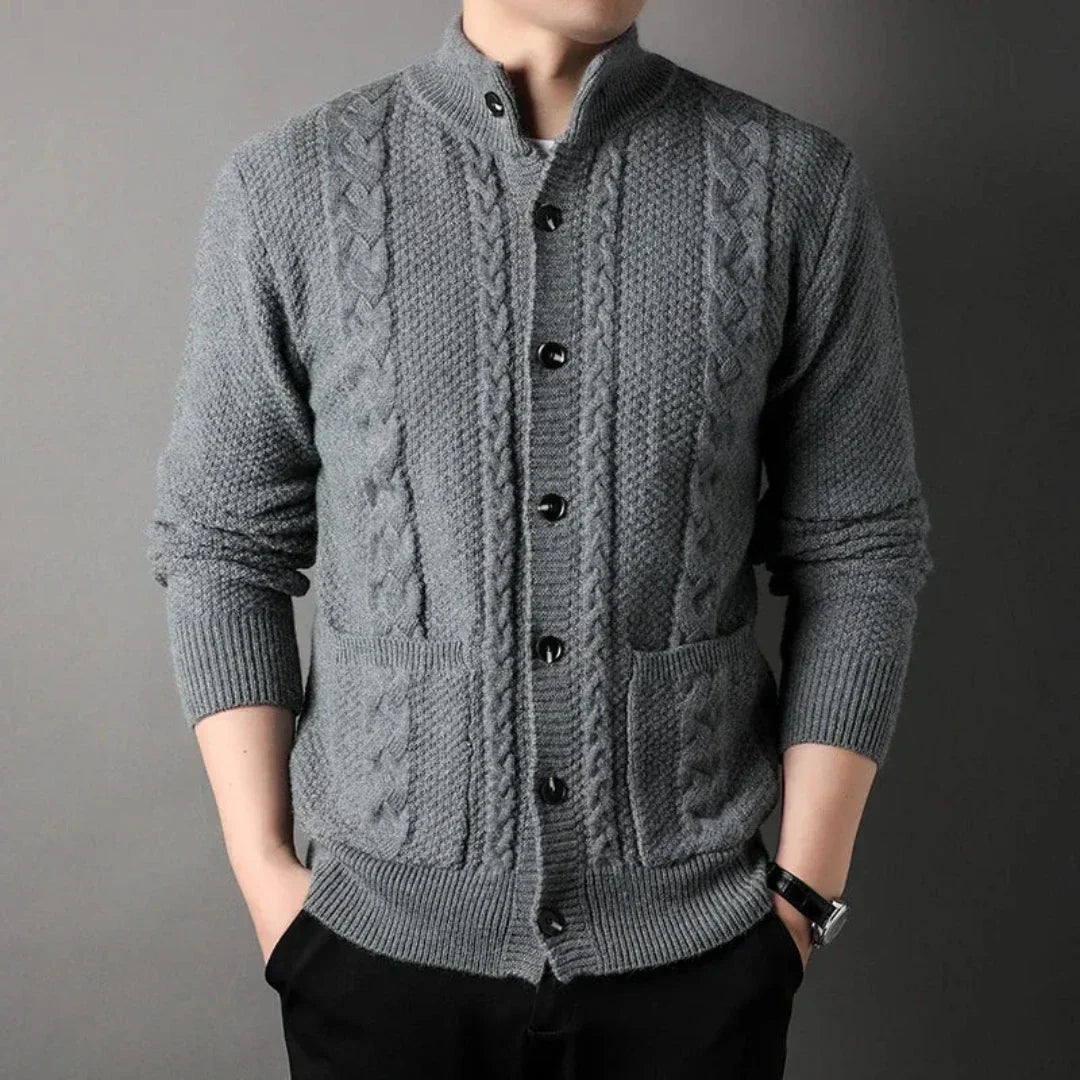 Raf™ Elegant strikket vest for menn