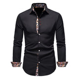 Magnus – Skjorte for herre med paisley-detaljer