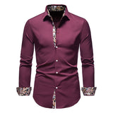 Magnus – Skjorte for herre med paisley-detaljer
