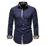 Magnus – Skjorte for herre med paisley-detaljer