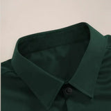 Elegant profesjonell slim fit-skjorte for herre med stretch