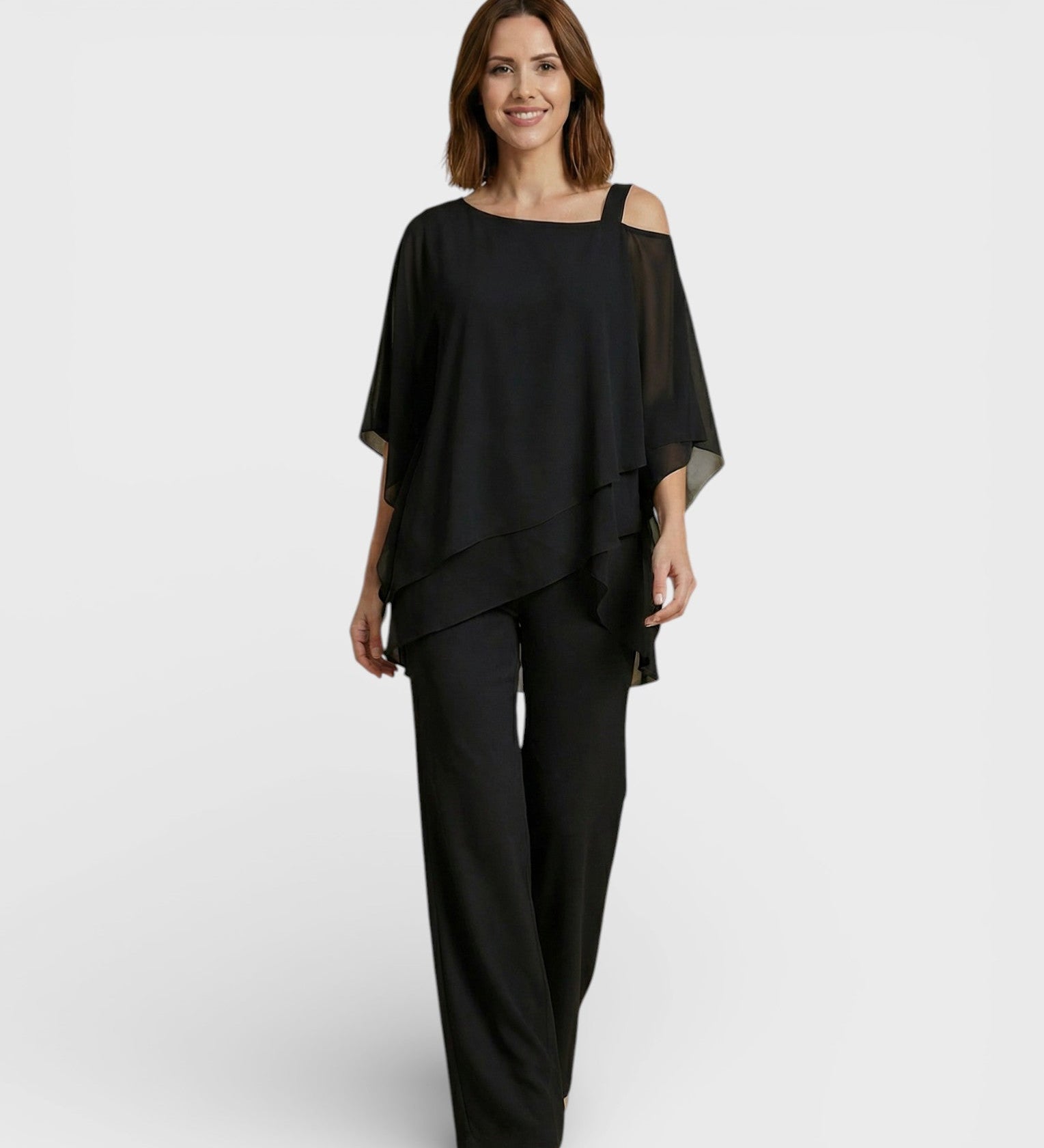 Kristine – Todelt chic premium-sett – raffinert og flatterende