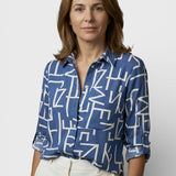 Filippa – Bluse med klassisk krage