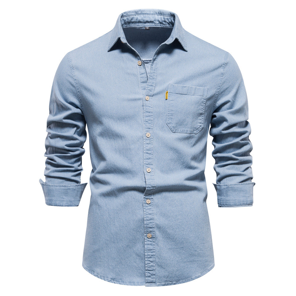 Isak – Skjorte i denim