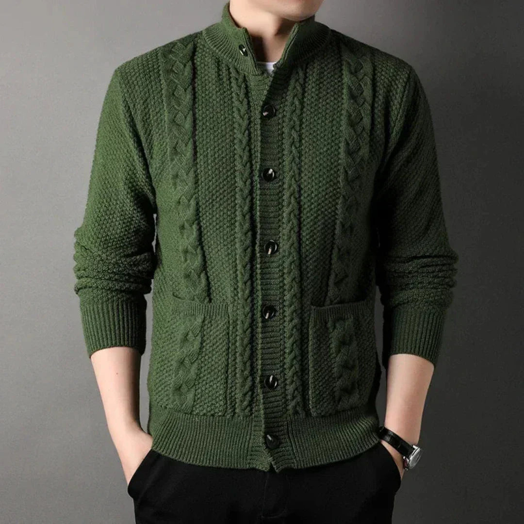 Raf™ Elegant strikket vest for menn