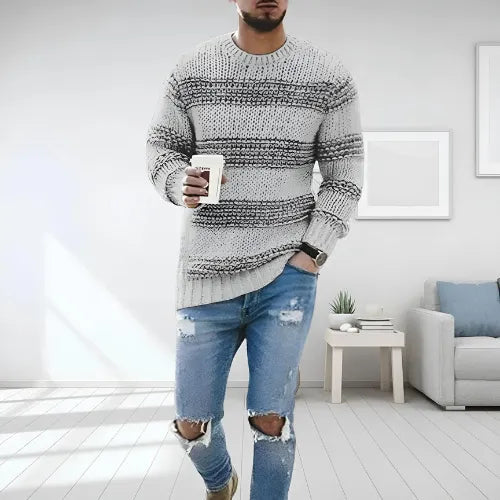 Sven™ Herregenser med elegante striper