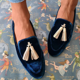 Celestine – Elegante mokasiner med frynser