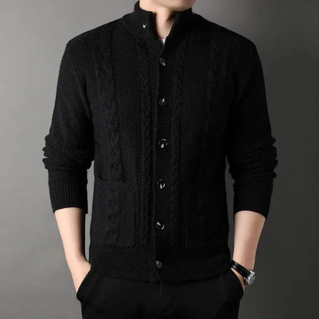 Raf™ Elegant strikket vest for menn
