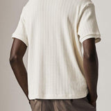 Elegant strikket poloskjorte med chic look