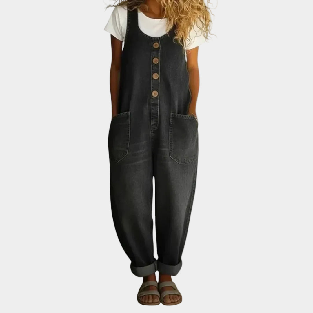 Vintage og avslappet buksedress