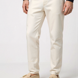Beige mokkasin med frynser – Elegant og behagelig