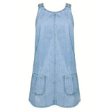 Signe – Denimkjole avslappet