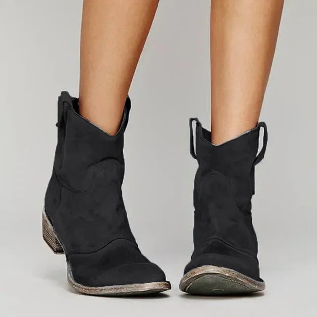 Nina – Vintage cowboystøvler