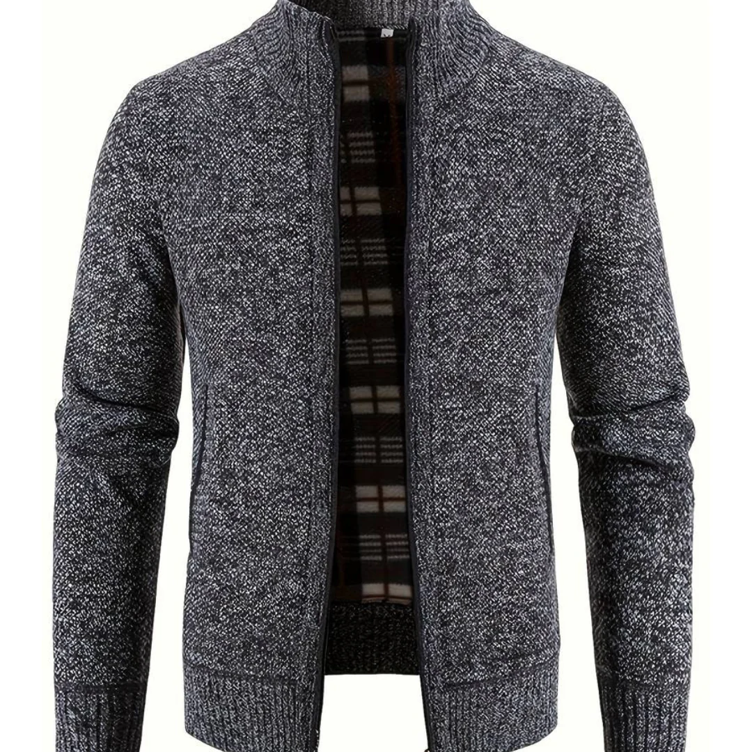Abel™ vest strikket elegant for herre