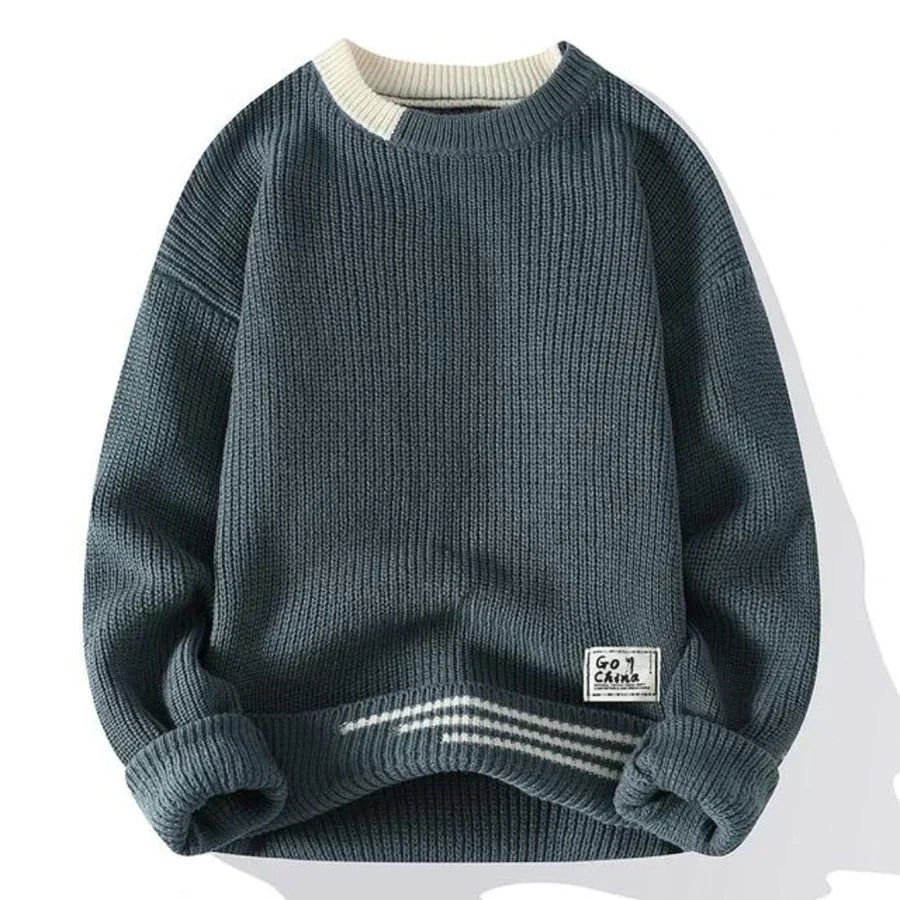 Stefan™ Elegant oversized strikket genser