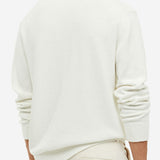 Elegant genser med åpen krage for stilige looks