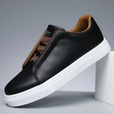 Alexander | Hvite herresneakers i skinn av høy kvalitet
