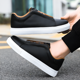 Alexander | Hvite herresneakers i skinn av høy kvalitet