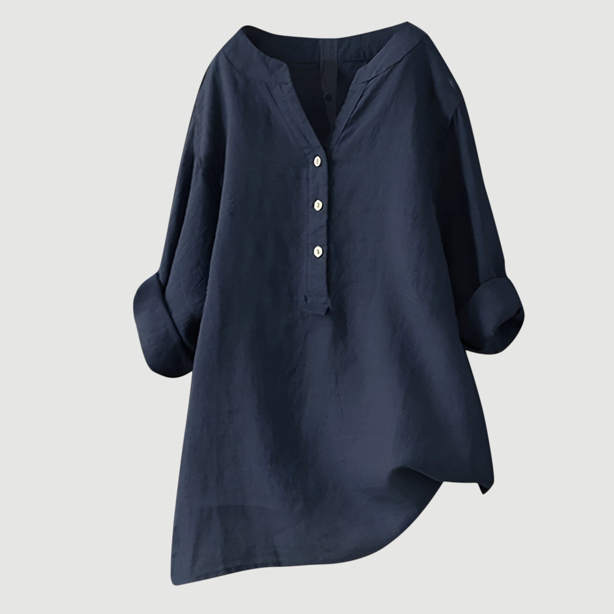 Ferdinanda – Feminin bluse i lett og behagelig lin
