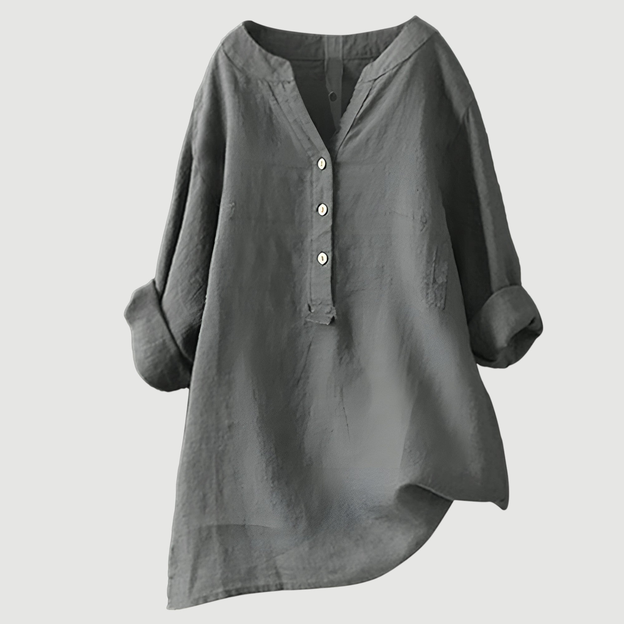 Ferdinanda – Feminin bluse i lett og behagelig lin