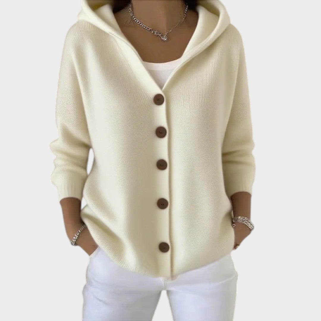 Ronja – Cardigan i bomull for dame
