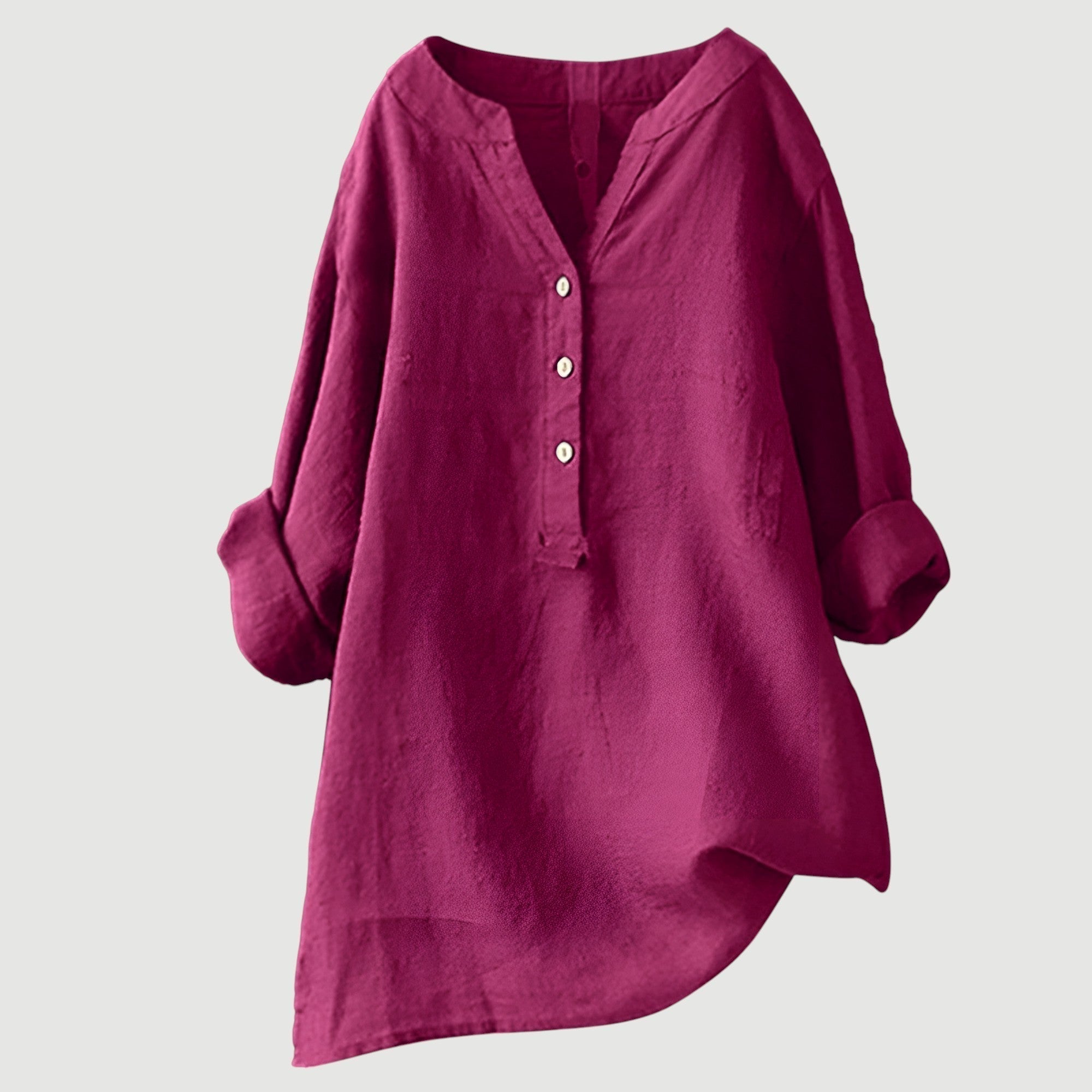 Ferdinanda – Feminin bluse i lett og behagelig lin