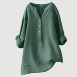 Ferdinanda – Feminin bluse i lett og behagelig lin