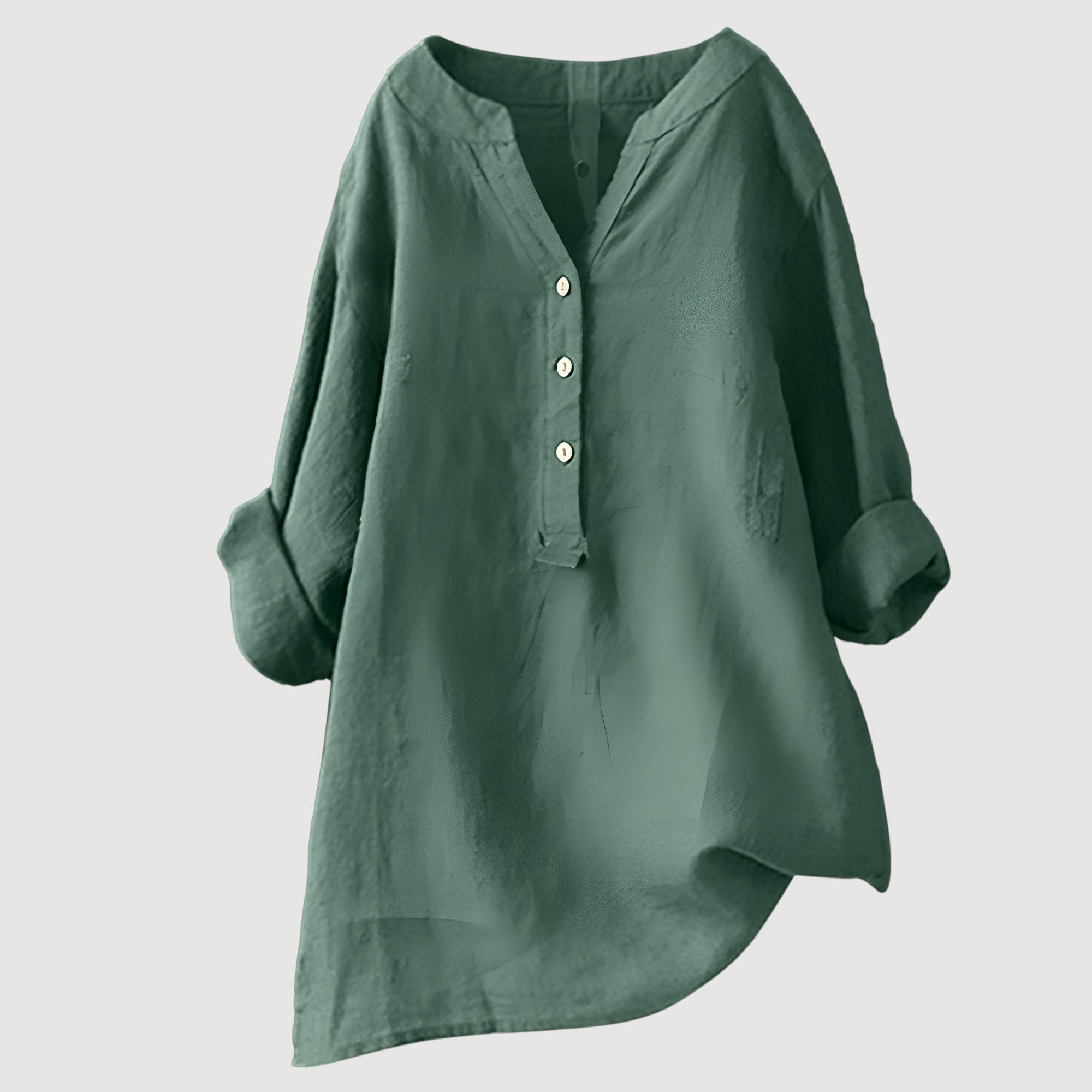 Ferdinanda – Feminin bluse i lett og behagelig lin