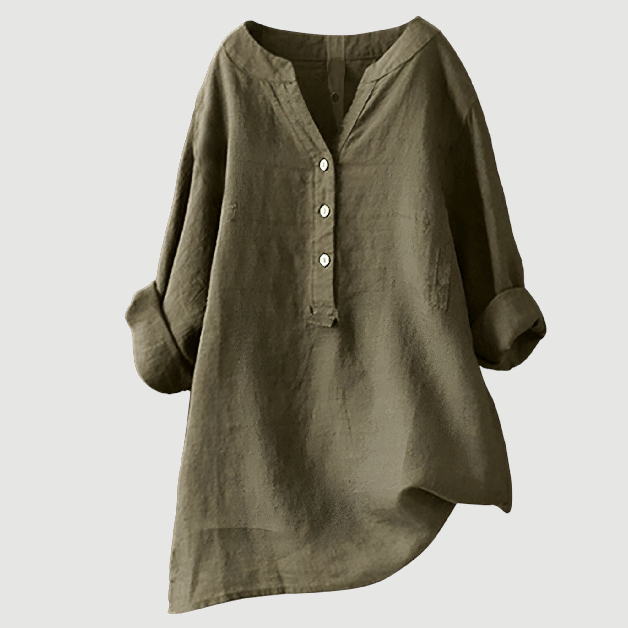 Ferdinanda – Feminin bluse i lett og behagelig lin
