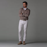 Jakob – Poloskjorte med korte ermer i slim fit og performance elegant