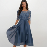 Sara – Elegante kjoler for bryllupsgjester