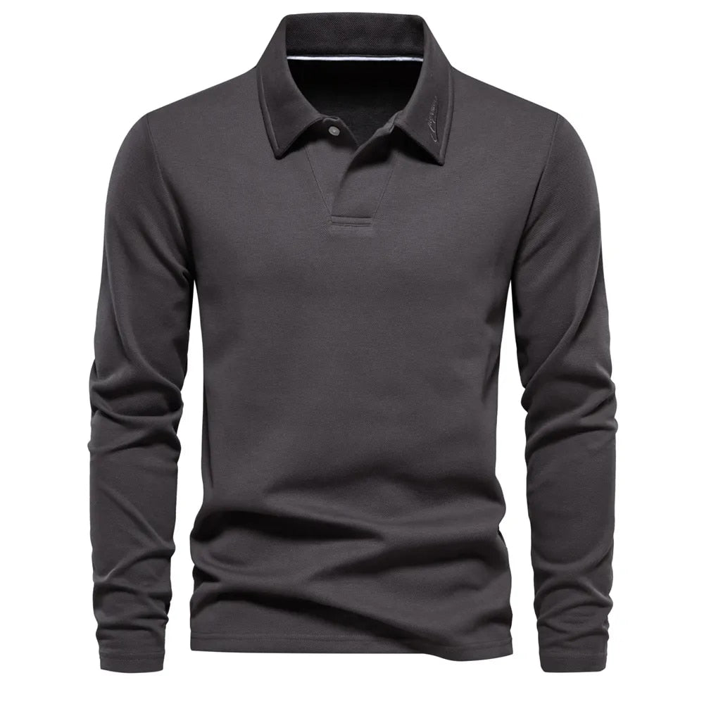 Alonso™ genser poloskjorte chic og varm